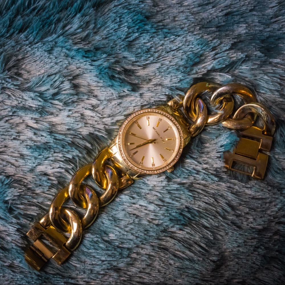 Michael Kors Gold Chain Watch